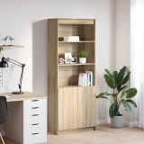 vidaXL Dulap &icirc;nalt, stejar sonoma, 70x35x180 cm, lemn prelucrat