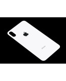 Capac Baterie Apple iPhone XS Max Alb, cu gaura pentru camera mare