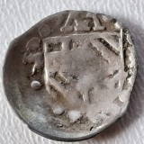 Germania Episcopia de Speyer 1 pfennig 1573 argint Marguard von Hattstein