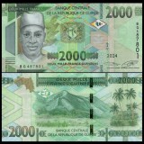 Guinea 2024 - 2000 francs UNC
