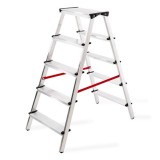 Cumpara ieftin Scara aluminiu, Master, 2 tronsoane, 5 trepte, max 125 kg, 1.14 m
