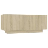 Cumpara ieftin Noptiera, stejar sonoma, 100x35x40 cm, lemn prelucrat