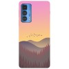 Husa compatibila cu Motorola G100 model Sunny Grasslands, Silicon, TPU, Viceversa, Transparent, Carcasa