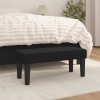 Gossi banca, negru, 70x30x30 cm, textil