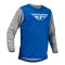 Bluza enduro motocross FLY F-16 Gri Albastru