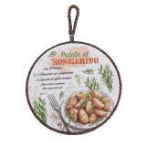 Suport vase fierbinti ceramica multicolora 19 cm