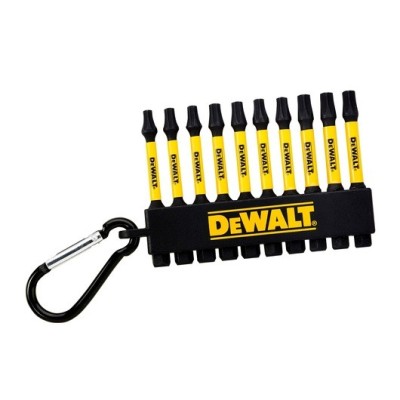 Set 10 capete insurubare Torx 57mm pe un breloc DeWalt DT7275-QZ foto