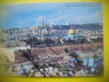 HOPCT 6168 ORASUL VECHI - IERUSALIM . -ISRAEL-ASIA -NECIRCULATA, Printata
