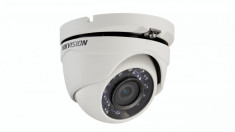 Camera de supraveghere 1 MP dome IR TURBO HD, TVI, HDCVI, AHD, HD Ready 720P, 25 fps,DS-2CE56C0T-IRMF foto