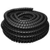 Spirala protectie furtun neagra 32x36mm 20m/rola Breckner Germany