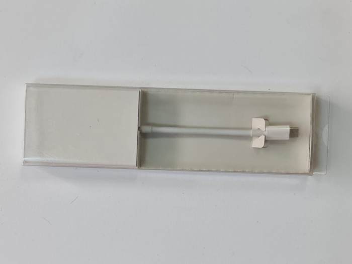 Adaptor multiport Xiaomi MI USB Type-C pentru VGA, Gigabit Ethernet, White
