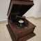 Patefon,gramola de la 1900 original ,impecabil,functional ,bine conservat,nerestaurat