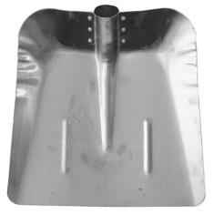 Lopata pentru zapada/cereale, aluminiu, 35x35 cm, fara coada foto
