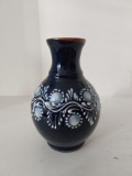 Ceramica Sitar Baia Mare, semnata, vas / vaza, 15cm inaltime