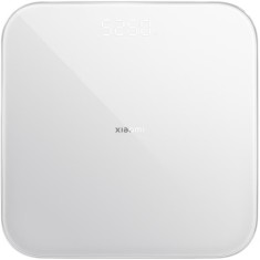 Cantar inteligent Xiaomi Mi Smart Scale S200 BHR9230GL, 4 indicatori sanatate, Bluetooth 5.4, Andoid/iOS, 150 kg max Alb