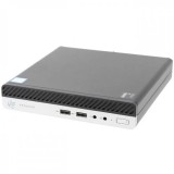 Unitate PC Refurbished HP ProDesk 400 G5 Mini PC, Intel Core I5-8500T, 8 GB RAM, 256 GB SSD, Windows 11 Pro, Stare Foarte Buna