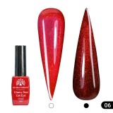 Cumpara ieftin Ojă semipermanentă ochi de pisică Cherry Red Cat Eye Global Fashion, 8ml, 006