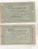 Bnk div - Lot 7 livrete de asigurare, Romania 1900 - 1950