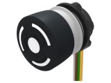 Comutator Siguranță EAO 22mm 2 NC + NO Negru Fără Poz. Stabilă