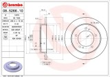 BREMBO 08.5266.10 PRIME LINE Disc frana