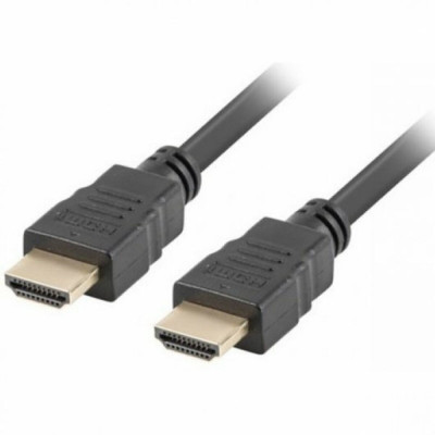 HDMI Cable Lanberg CA-HDMI-11CC-0050-BK Black 4K Ultra HD Male Plug/Male Plug 5 m foto