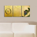 Cumpara ieftin Tablou decorativ cu ceas Clockity, 248CTY1675, Multicolor