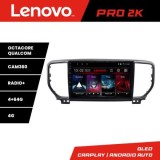 Navigatie Kia Sportage facelift 2019 - Lenovo Kit-sportage-19 8 core QLED 2K 4+64 360 Android Waze USB Navigatie Internet Youtube Radio CarStore Techn
