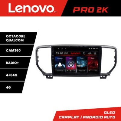 Navigatie Kia Sportage facelift 2019 - Lenovo Kit-sportage-19 8 core QLED 2K 4+64 360 Android Waze USB Navigatie Internet Youtube Radio CarStore Techn foto