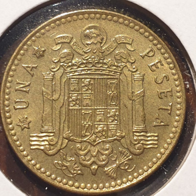 Spania 1 peseta 1975 foto