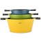Set 3 oale antiaderente din aluminiu turnat sub presiune Zass Gourmet ZG-ACS 02, Color ProDesign DailyAppliances