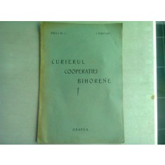 REVISTA CURIERUL COOPERATIEI BIHORENE NR.1/ 1 MAI 1937
