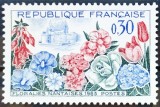 BC339, Franta 1963, serie flori