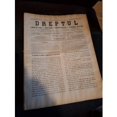 Dreptul, Revista de legislatiune, doctrina, jurisprudenta, economie politica, Anul XXXIV Nr.60 - C.G.Dissescu, V.Athanasovici, Paul Negulescu, Al.Cerb