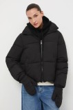 Medicine geaca culoarea negru, de iarna, oversize