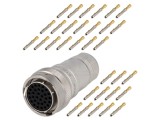 Conector Circular RT360 Mufă Mamă Crimpată PIN 32