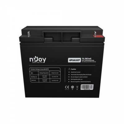 Acumulator njoy gp1812cf 12v foto