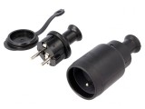 Conector Alimentare AC 250V 16A Negru