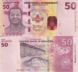 !!! ESWATINI = SWAZILAND - 50 EMALANGENI 2024 , COMM - P 46 - UNC // NU TRIMIT PRIN CURIER