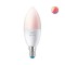 Wi-fi ble 40w c37 e14 922-65 rgb 1pf/6