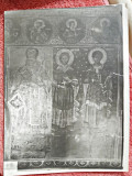 Fotografie, pictura veche din biserica