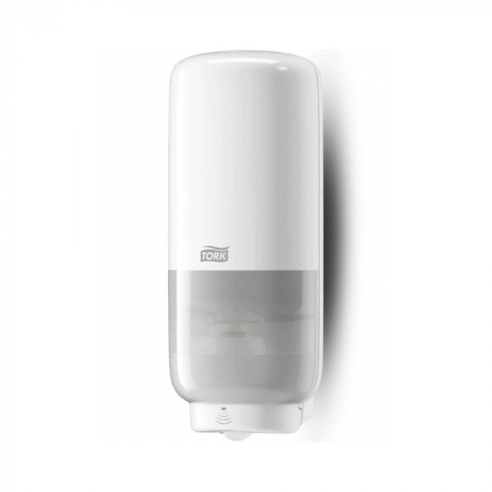 Dispenser (dozator) sapun spuma Tork 561600, cu senzor, indicator LED, ABS, 1L, Alb