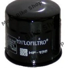 MBS Filtru ulei Hiflofiltro HF138, Cod OEM Suzuki 16510-06B00, Cod Produs: HF138