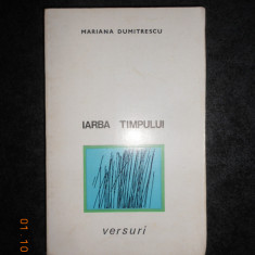 MARIANA DUMITRESCU - IARBA TIMPULUI. VERSURI (1968, prima editie)