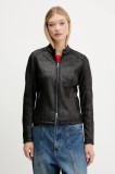 Desigual geacă BASIC culoarea negru, de tranziție, 25WWEW43