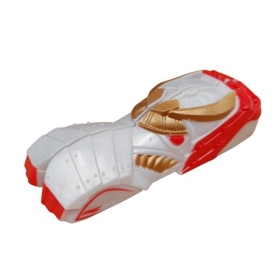 Masinuta dubla DEPOX&amp;reg;, Split Speeders, Samurai Wind, plastic, cu magnet, 9.5 cm, alb foto