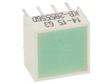 LED Afișaj Verde Difuz 568nm 20-50mcd