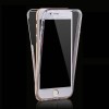 Husa 360 Fata / Spate Silicon Transparent iPhone 13 Pro