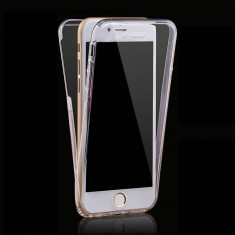 Husa 360 Silicon transparent Fata + Spate Samsung Galaxy A51 / M40s