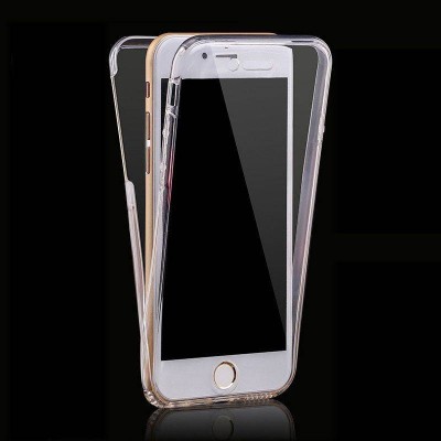 Husa 360 Fata + Spate Silicon Transparent Samsung Galaxy S22 Plus foto