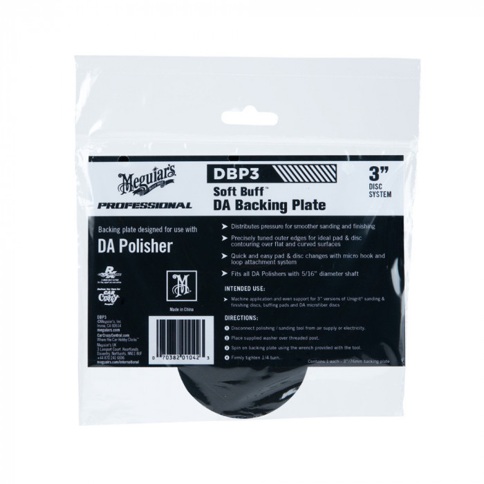 Meguiar&#039;s DA Polisher Backing Plate 3&quot; t&aacute;rcsa DA pol&iacute;roz&oacute;g&eacute;pre 76 mm